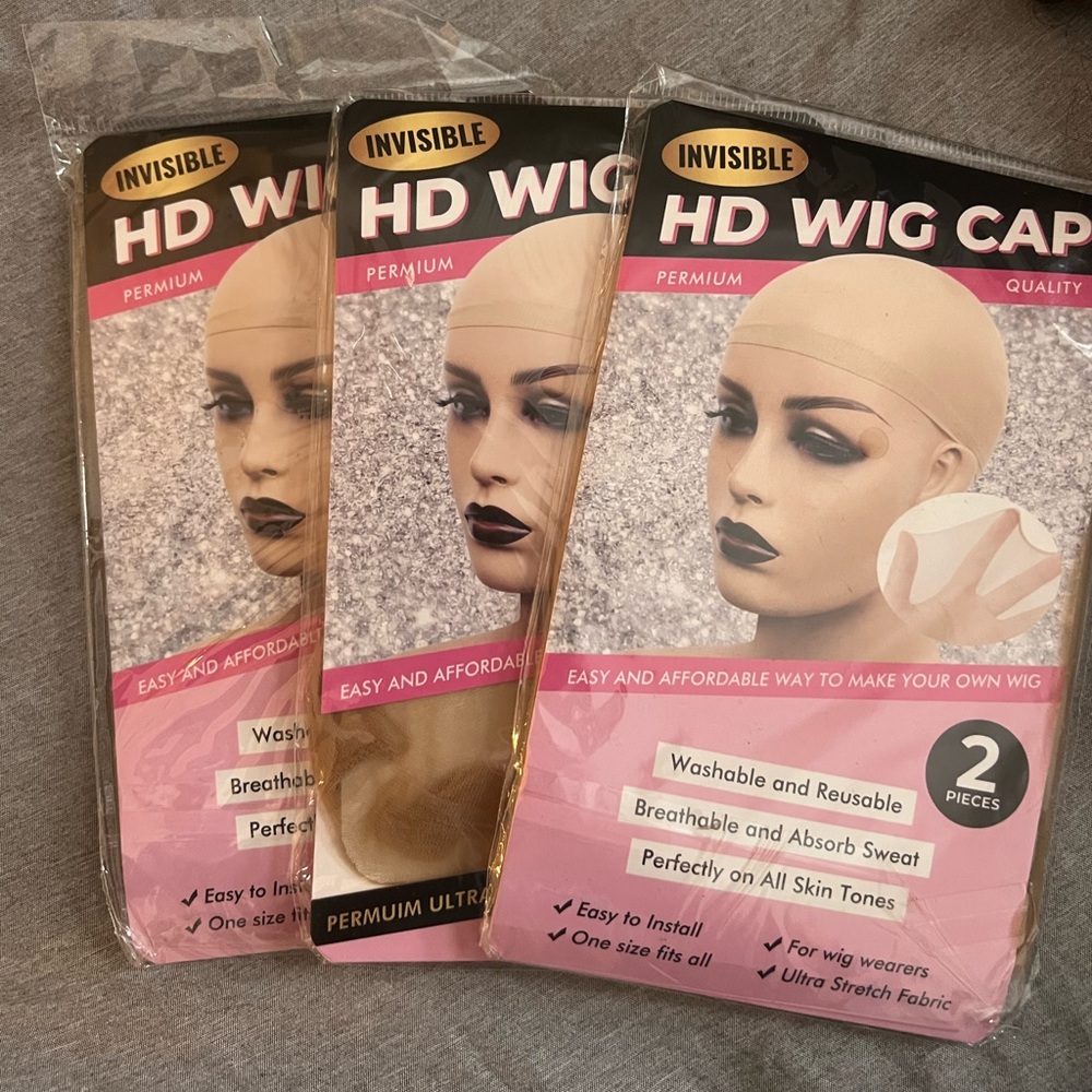 HD Wig Cap - Beige